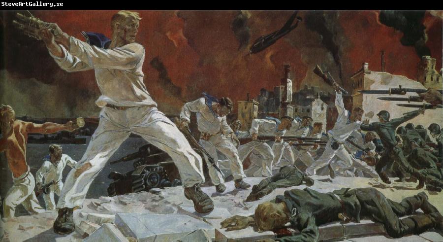 unknow artist Battle of Sevastopol